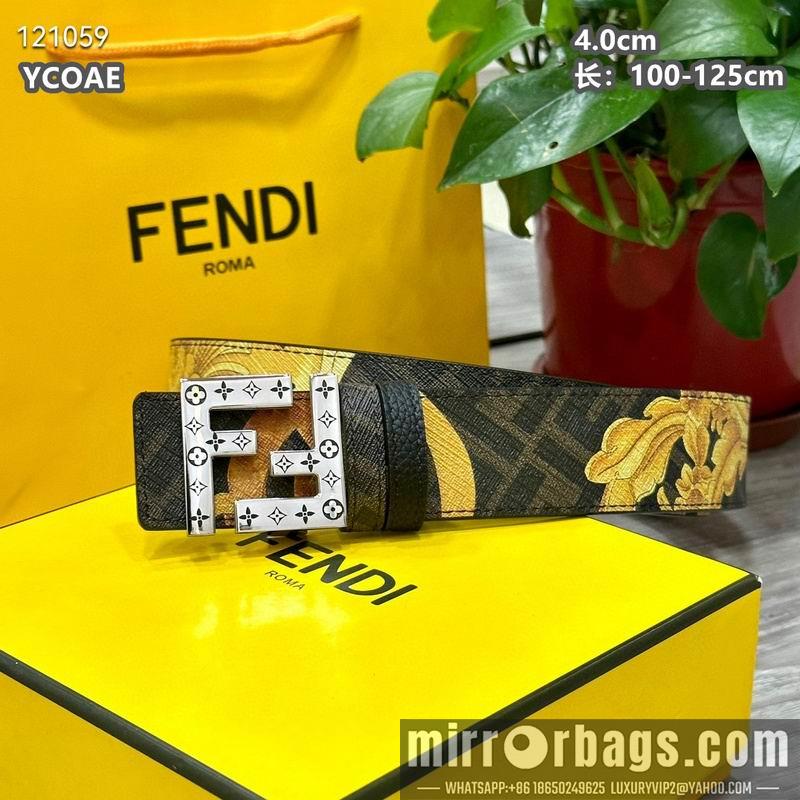 Fendi belt 40mmX100-125cm 8L114
