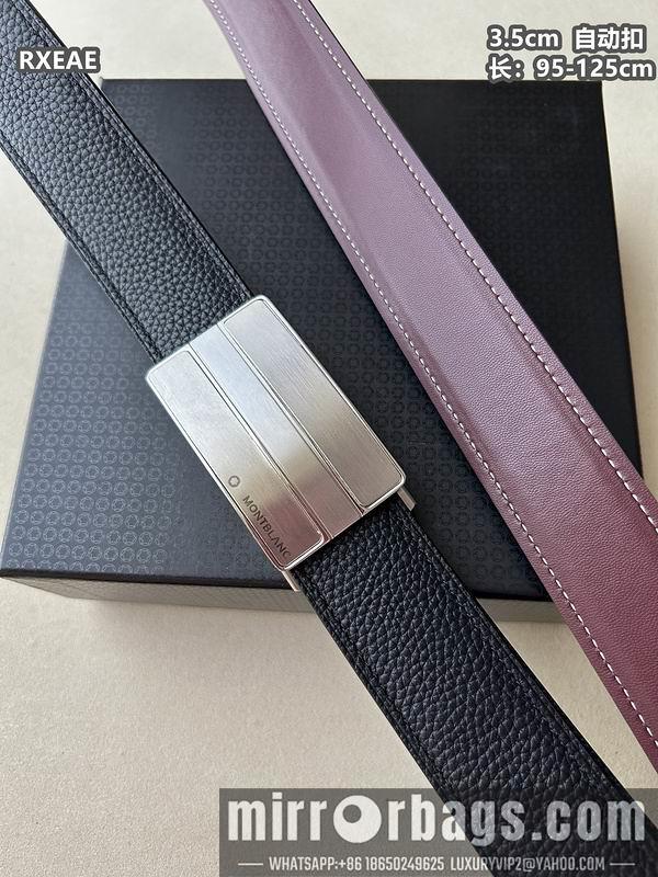 Montlanc belt 35mmX100-125cm 8L78