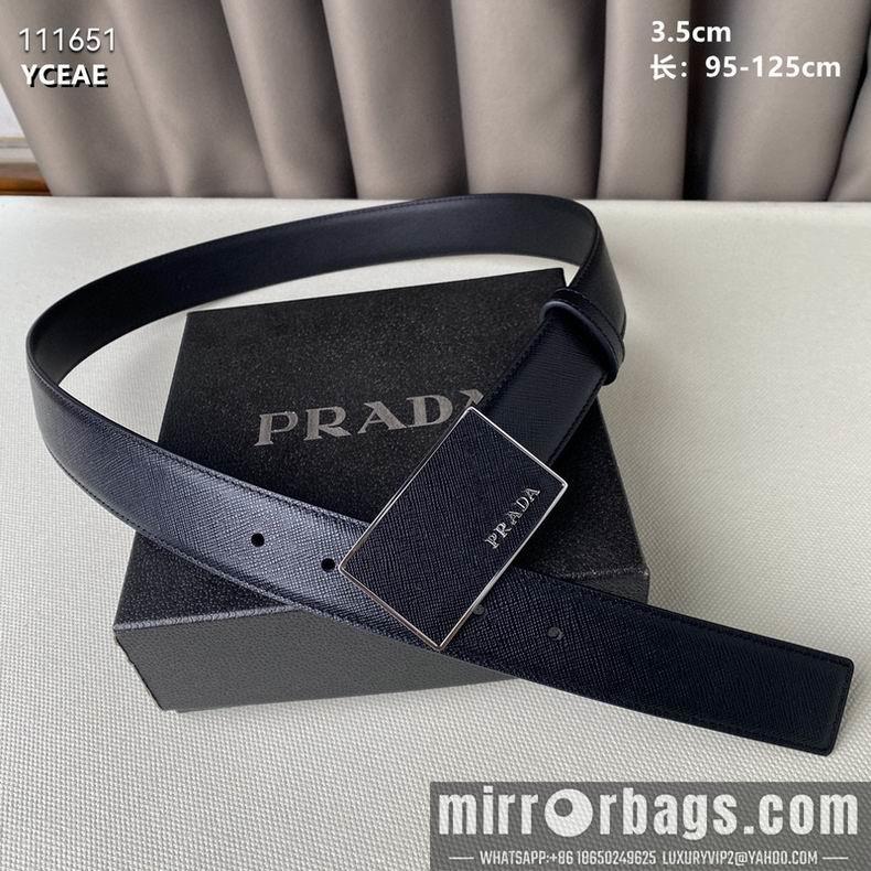 Prada belt 35mmX95-125CM 8L13