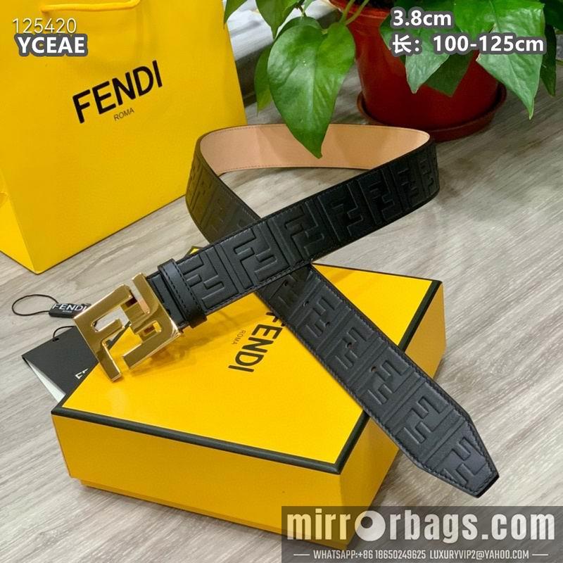 Fendi belt 38mmX100-125cm 8L17