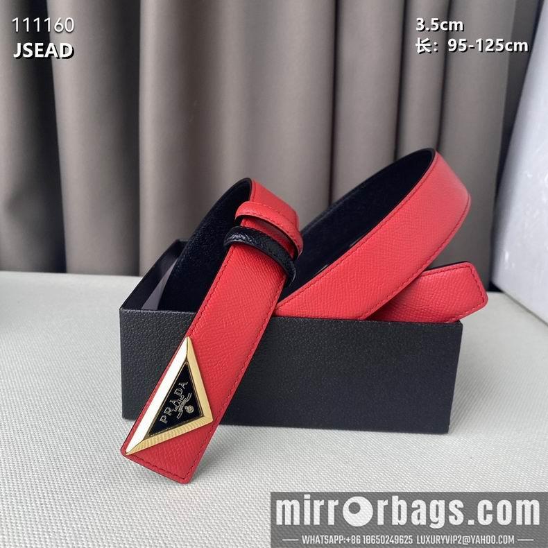 Prada belt 35mmX95-125CM 8L04
