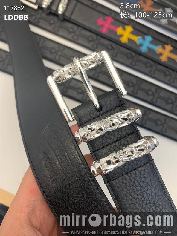 Chrome Hearts belt 38mmX100-125cm 8L16