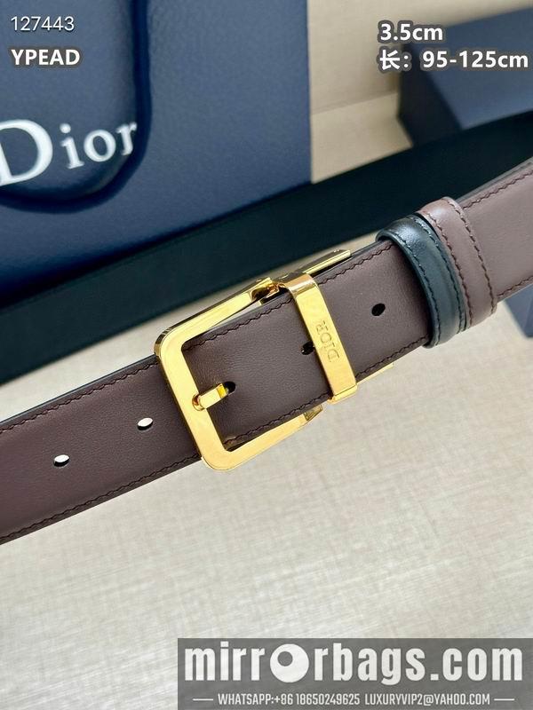 Dior belt 35mmX95-125cm 8L34