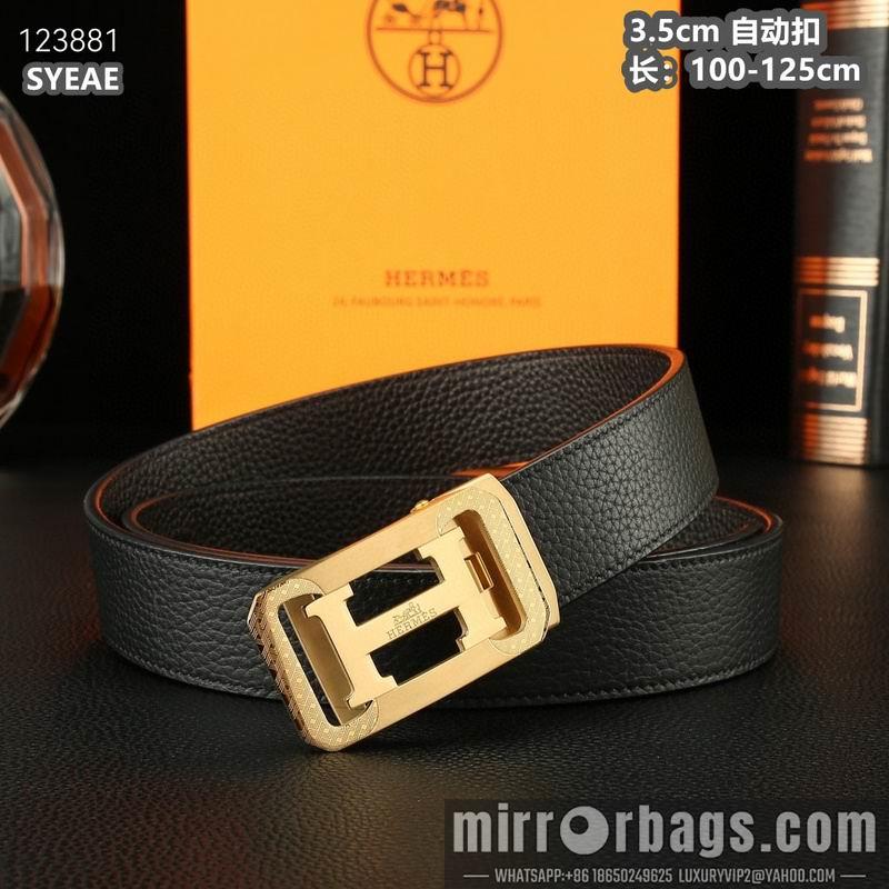 Hermes belt 35mmX100-125cm 8L20