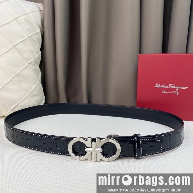 Ferragamo belt 35mmX95-125cm 7D23