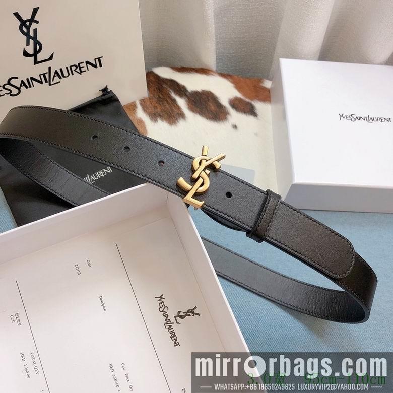 YSL Belt 30mmX95-110cm 7D01