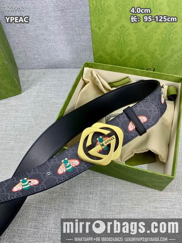 Gucci belt 40mmX95-125cm 8L109
