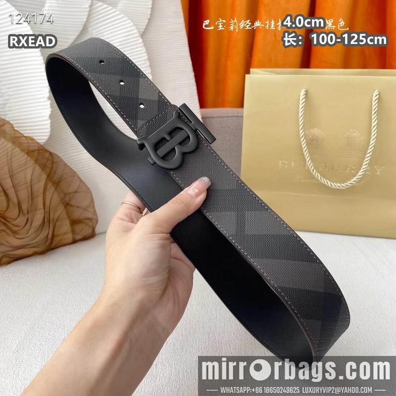 Burberry belt 40mmX100-125cm 8L06