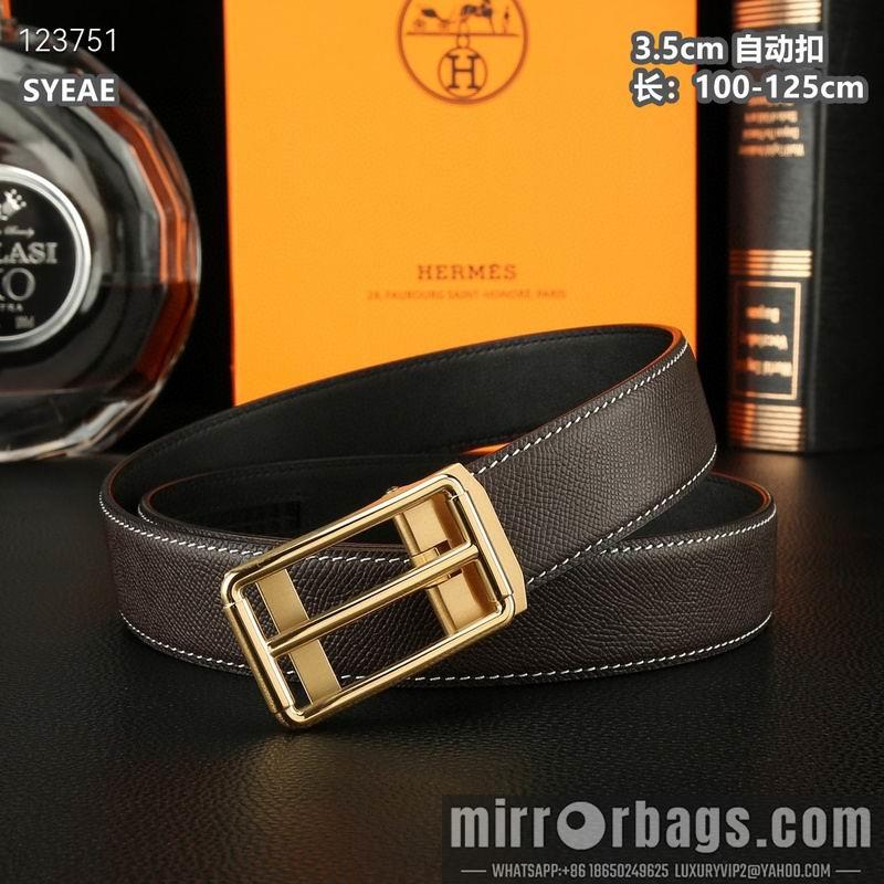 Hermes belt 35mmX100-125cm 8L27