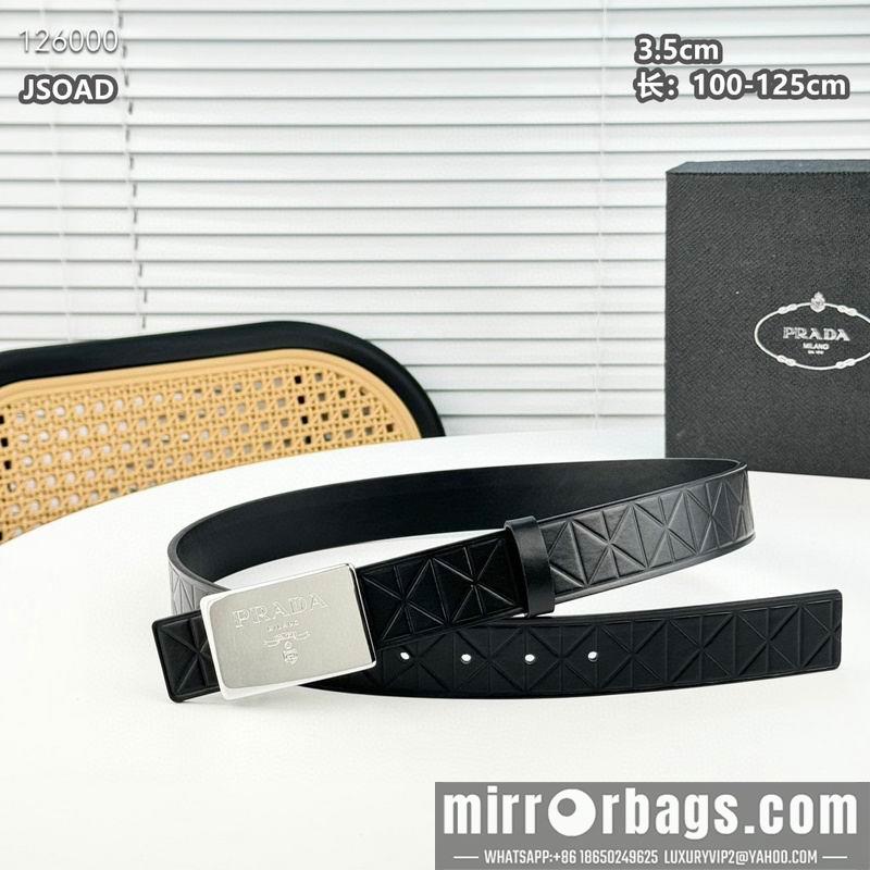 Prada belt 35mmX100-125cm 8L37