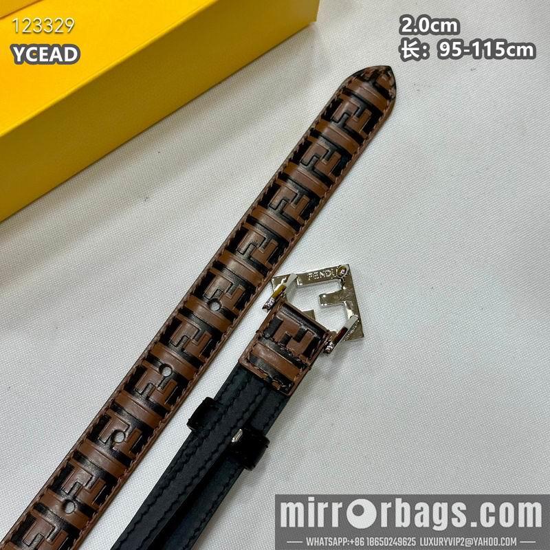 Fendi belt 20mmX95-115cm 8L15