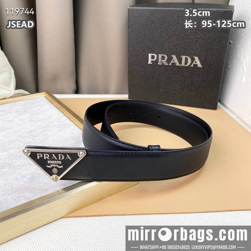 Prada belt 35mmX95-125CM 8L16