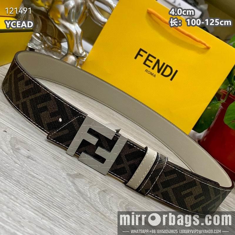 Fendi belt 40mmX100-125cm 8L123
