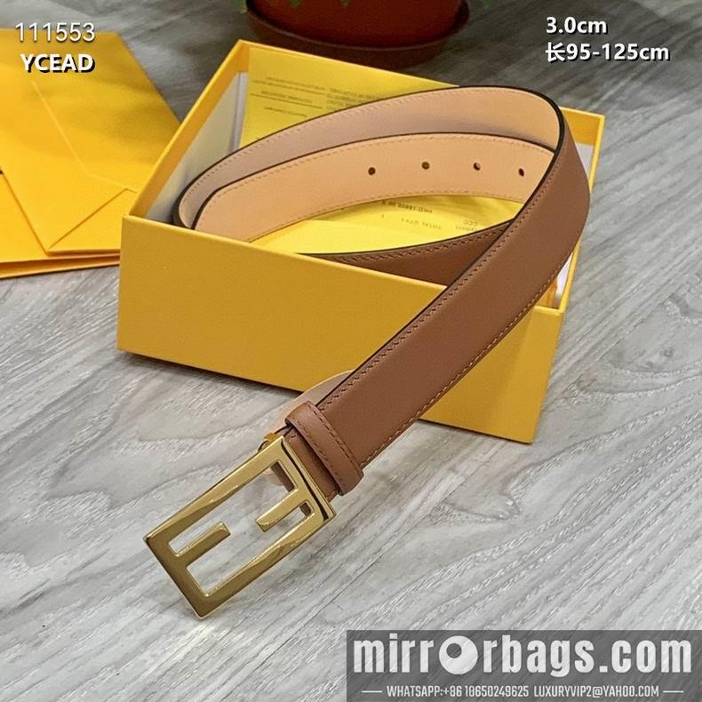 Fendi Belt 30mmX95-125cm 8L11