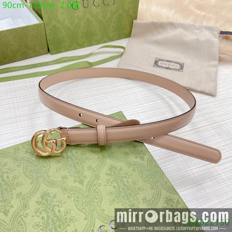 Gucci Belt 20mmX90-115cm 7D02