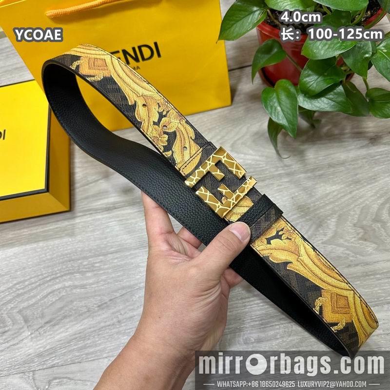 Fendi belt 40mmX100-125cm 8L149