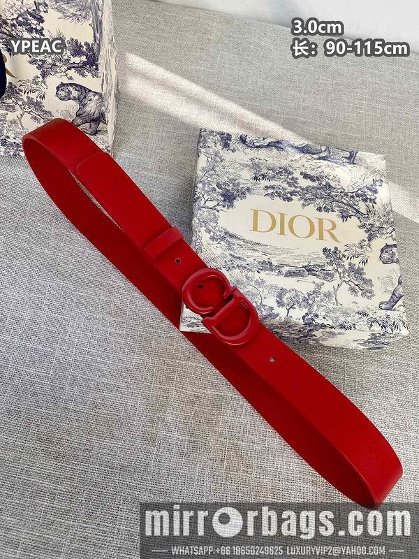 Dior belt 30mmX90-115cm 8L01