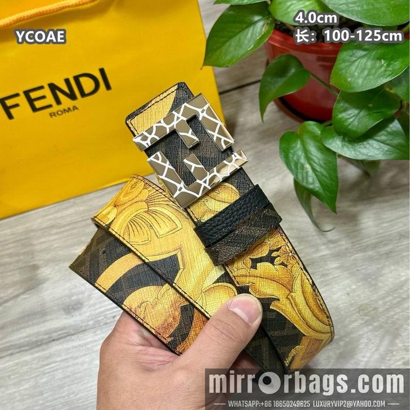 Fendi belt 40mmX100-125cm 8L149