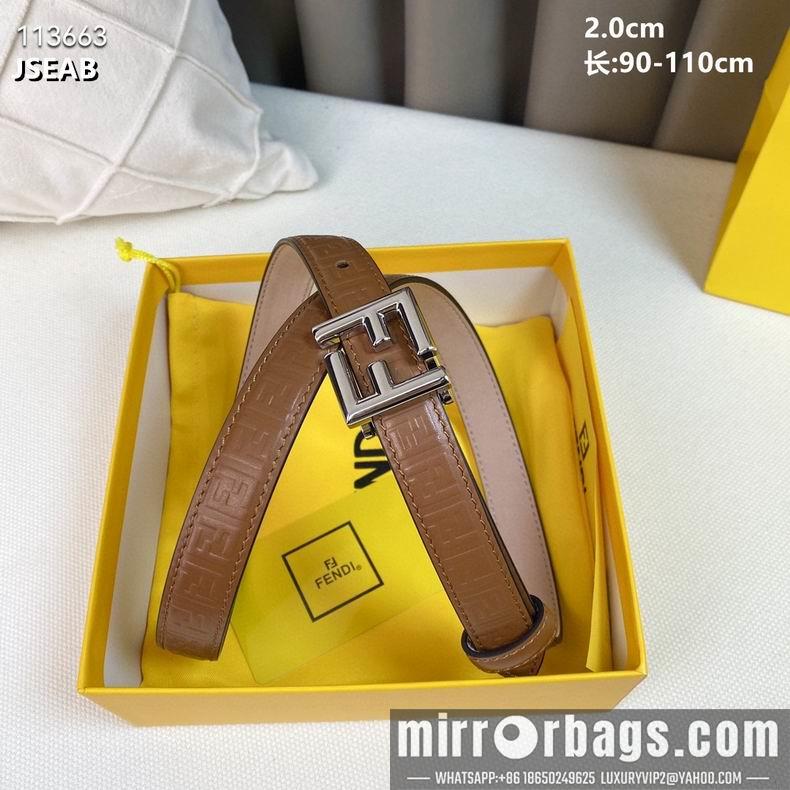 Fendi Belt 20mmX90-110cm 8L08