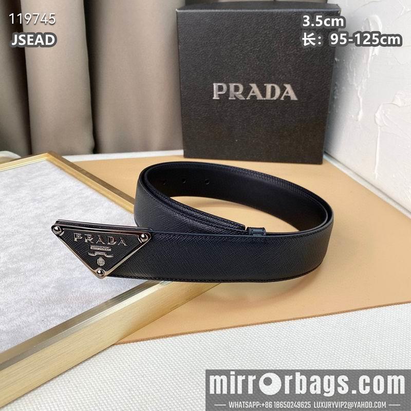 Prada belt 35mmX95-125CM 8L16