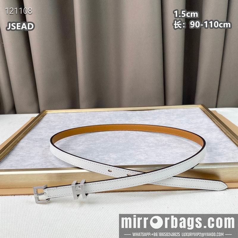 Hermes belt 15mmX90-110cm 8L01