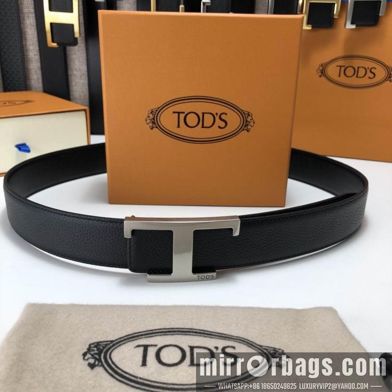 Tod's belt 34mmX95-125cm 7D03