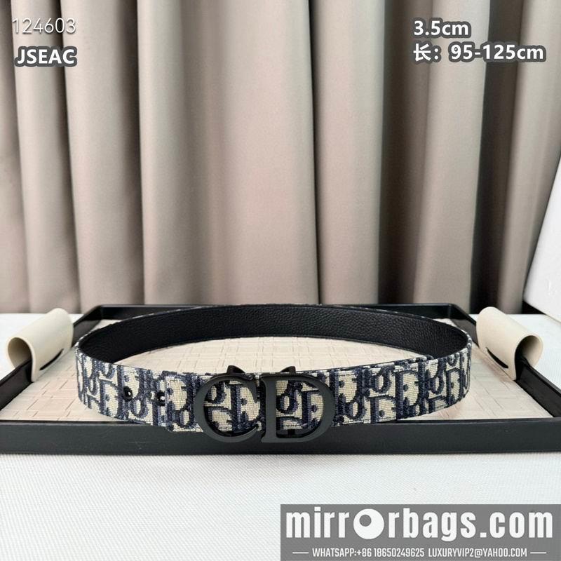 Dior belt 35mmX95-125cm 8L21