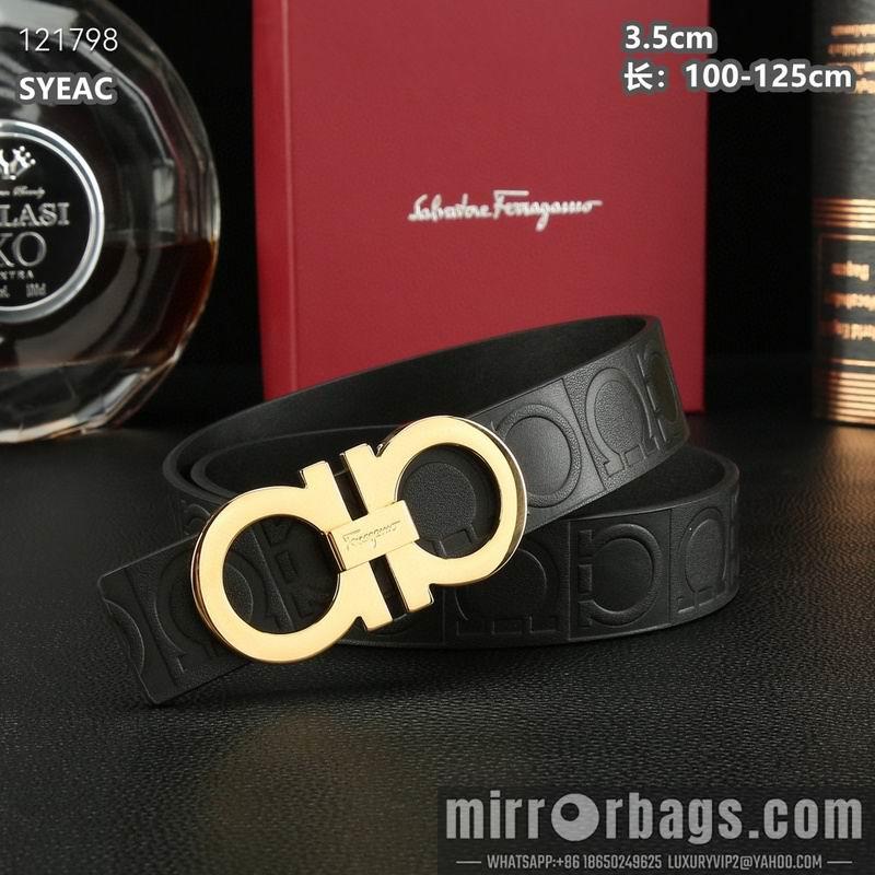 Ferragamo belt 35mmX100-125cm 8L75