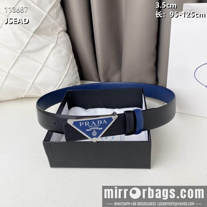 Prada belt 35mmX95-125CM 8L20