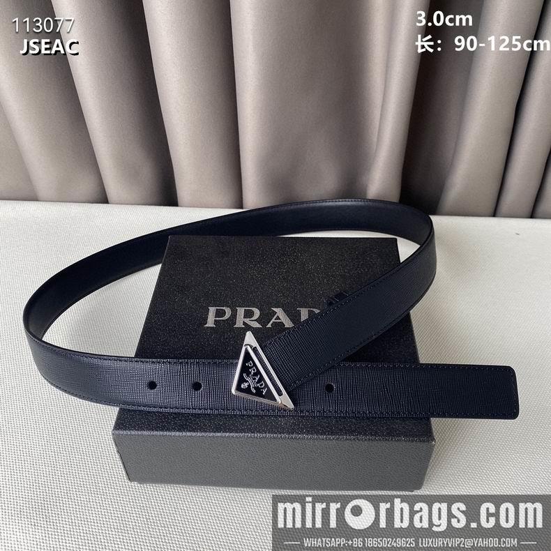 Prada belt 30mmX95-125cm 8L02