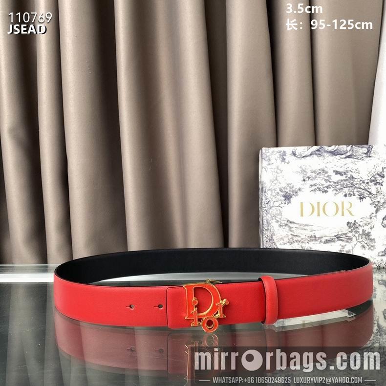 Dior Belt 35mm 95-125cm 8L06
