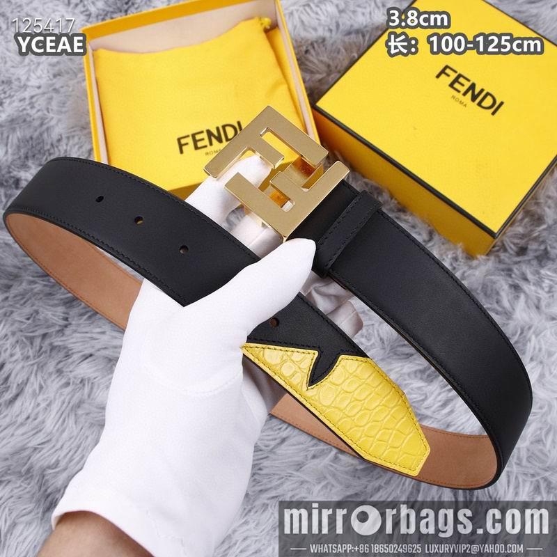 Fendi belt 38mmX100-125cm 8L19