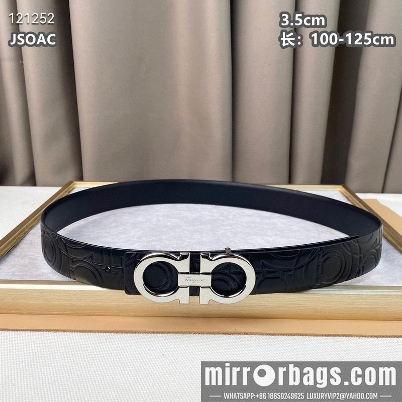 Ferragamo belt 35mmX100-125cm 8L66