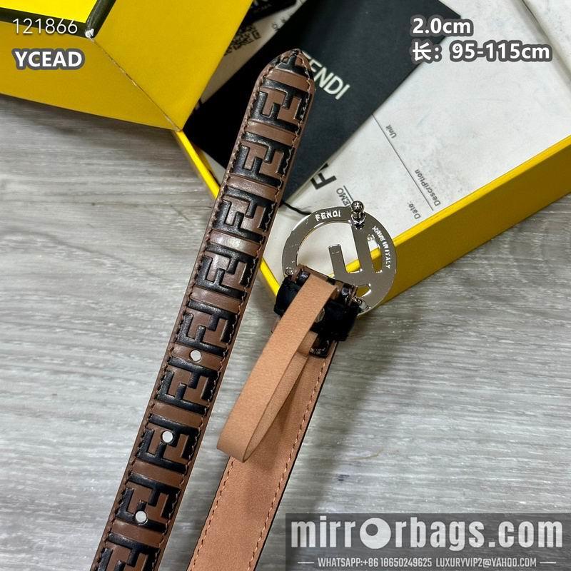 Fendi belt 20mmX95-115cm 8L20