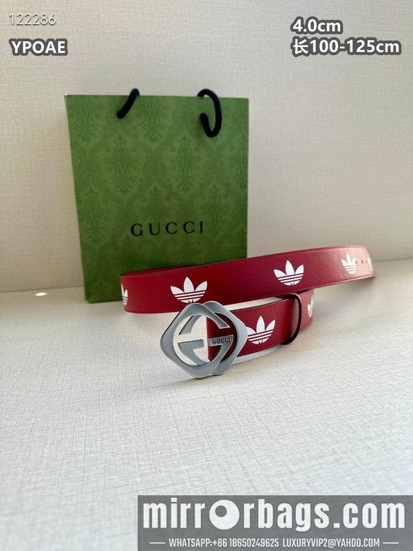 Gucci belt 40mmX100-125cm 8L136