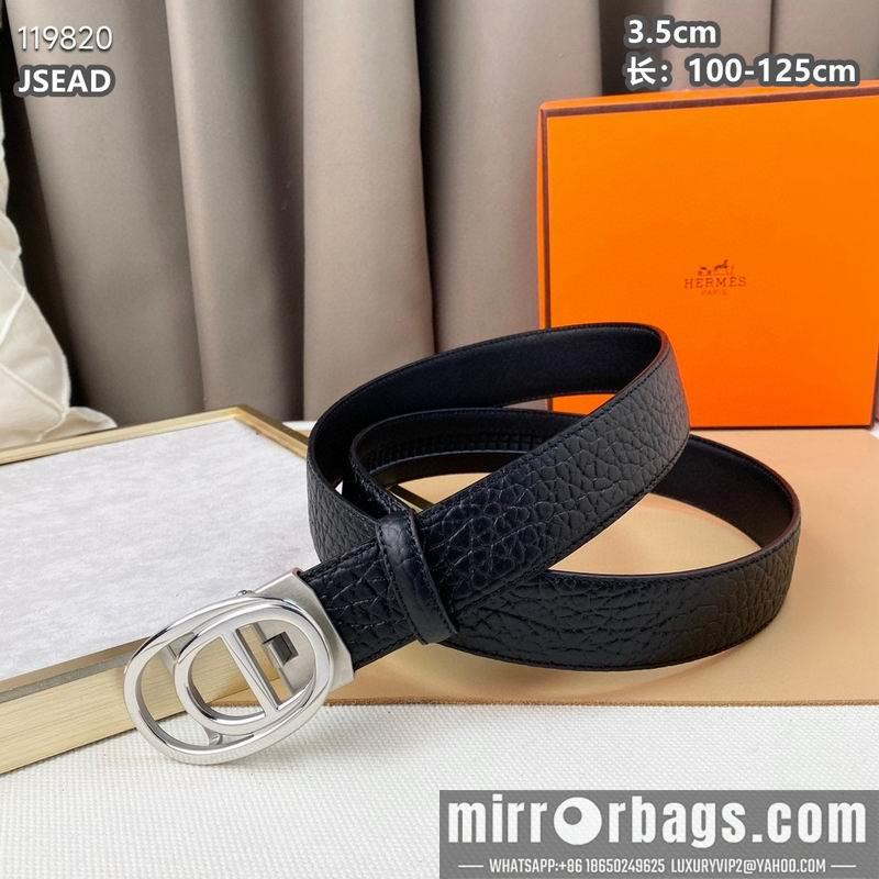 Hermes belt 自动带35mmX100-125cm 8L040803