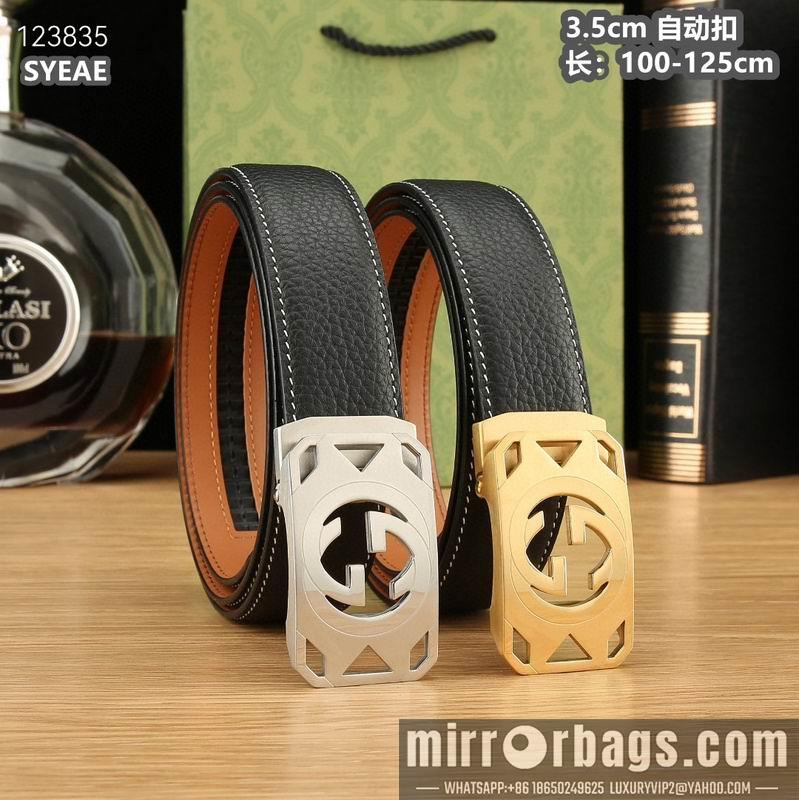 Gucci belt 35mmX100-125cm 8L42