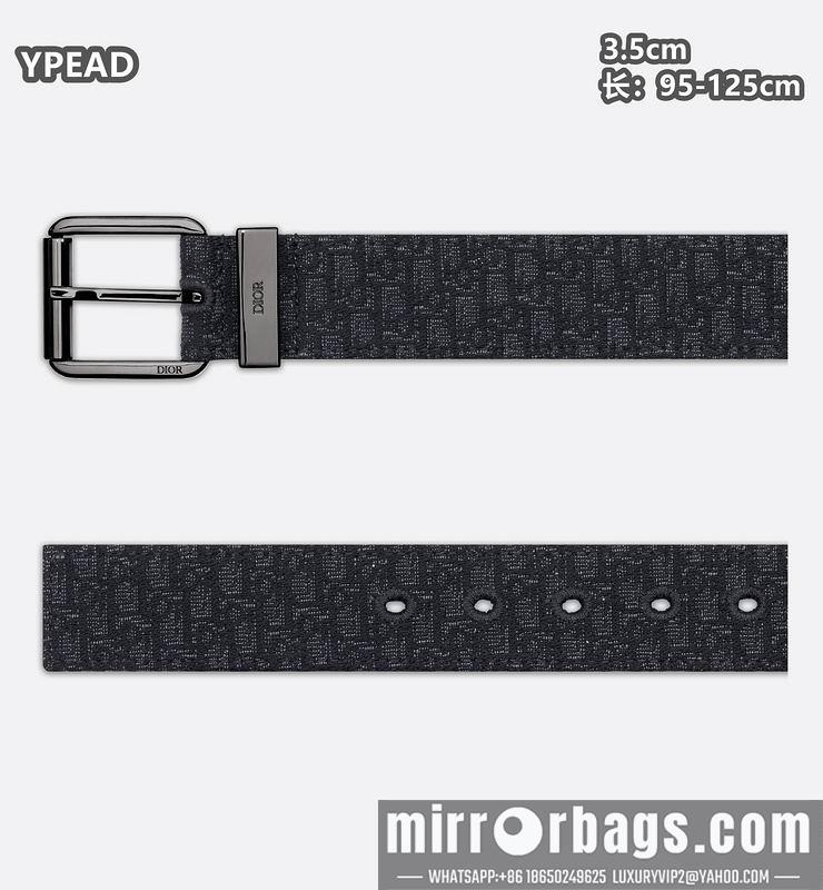 Dior belt 35mmX95-125cm 8L38