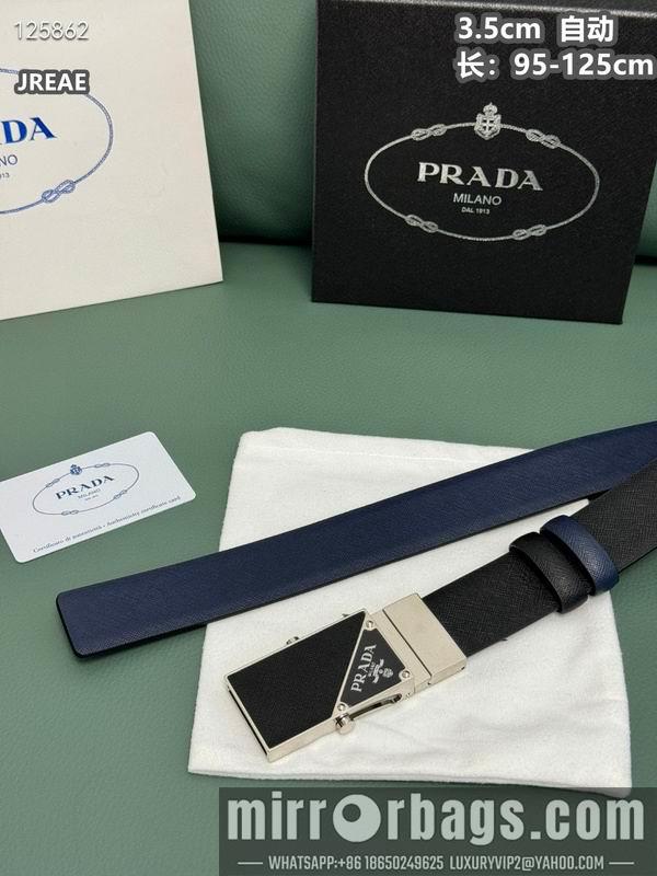 Prada belt 35mmX95-125cm 8L50