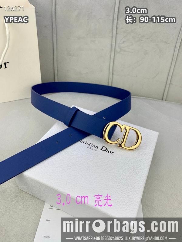 Dior belt 30mmX90-115cm 8L111004