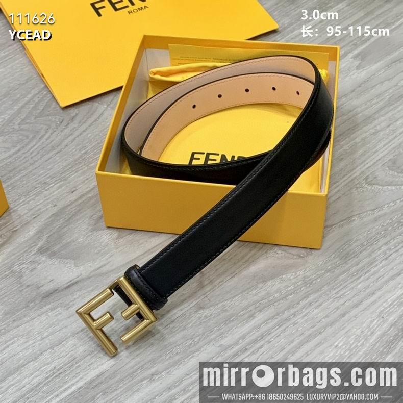 Fendi Belt 30mmX95-115cm 8L04
