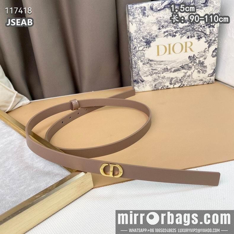 Dior belt 15mmX90-110cm 8L01
