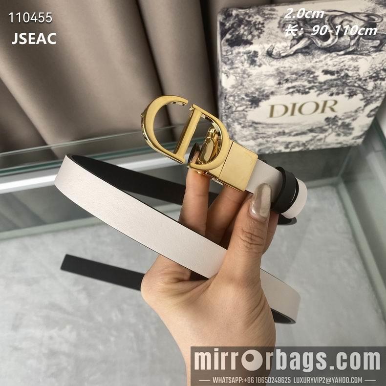 Dior Belt 20mmX90-110cm 8L01