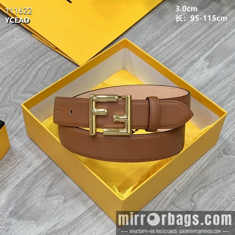 Fendi Belt 30mmX95-115cm 8L04