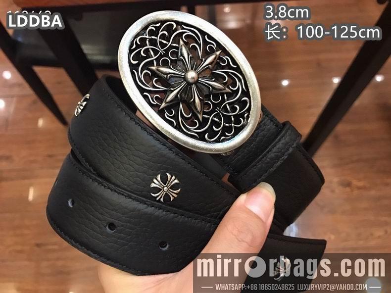 Chrome Hearts belt 38mmX100-125cm 8L08