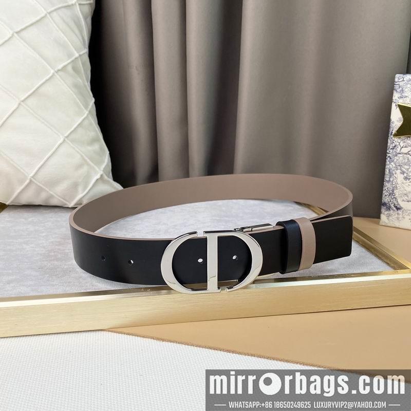 Dior belt 35mmX95-135cm 7D27