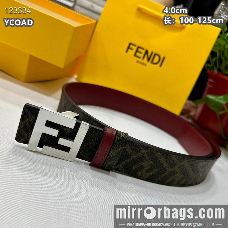 Fendi belt 40mmX100-125cm 8L74