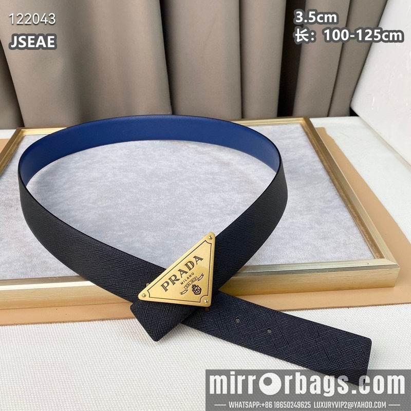Prada belt 35mmX100-125cm 8L43