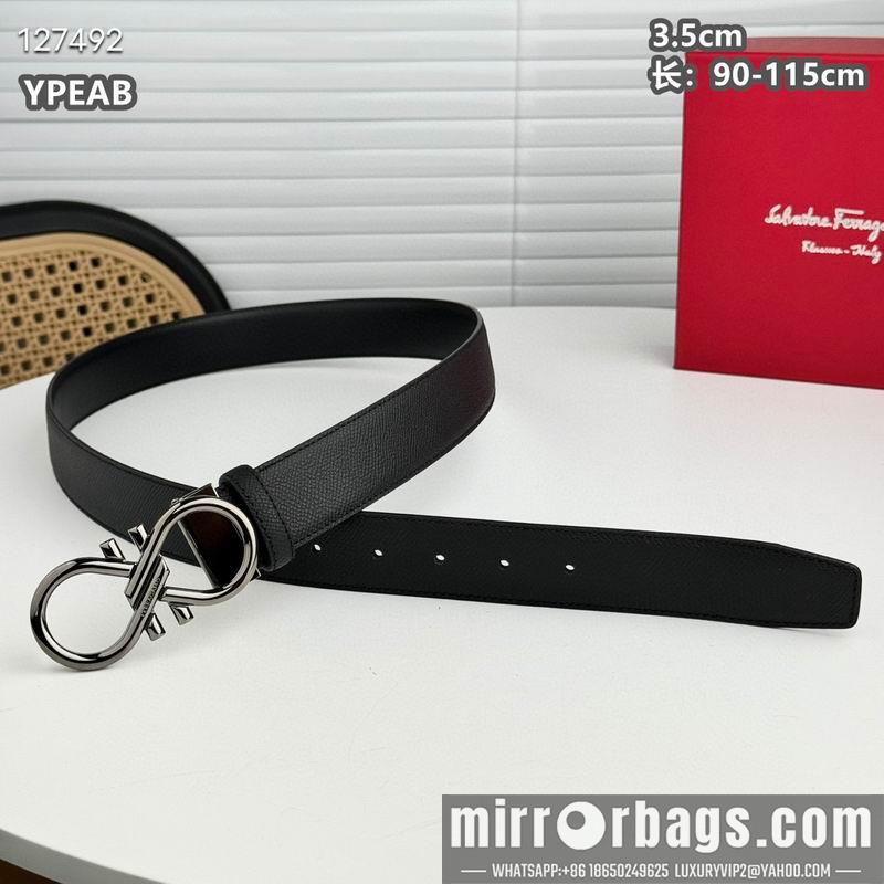 Ferragamo belt 35mmX90-115cm 8L83