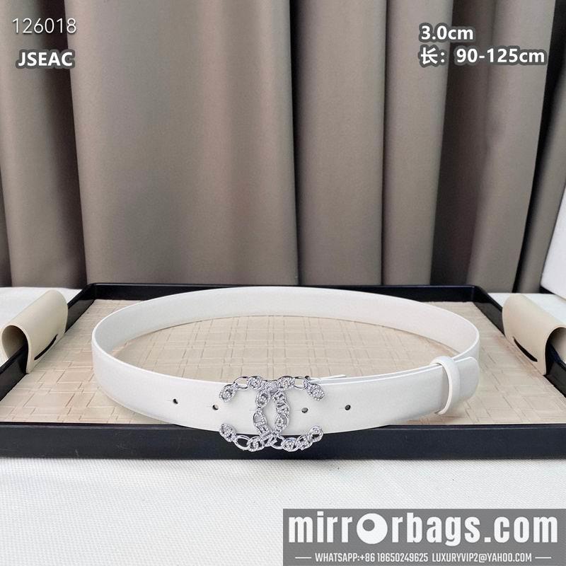 Chanel belt 30mmX90-125cm 8L19
